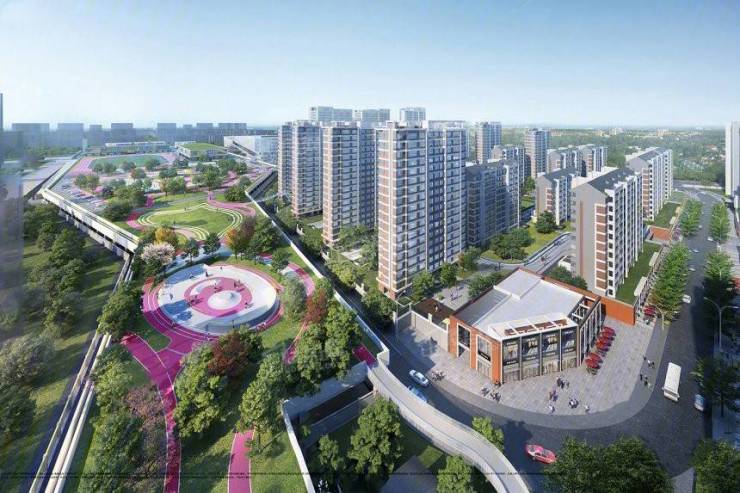 新站区招商奥体公园最新价格-户型图-楼盘详情-容积率@售楼处中心