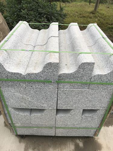 芝麻白花岗岩弧形路牙石价格(图5)