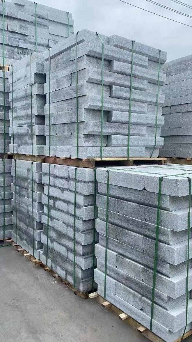 芝麻白花岗岩弧形路牙石价格(图7)