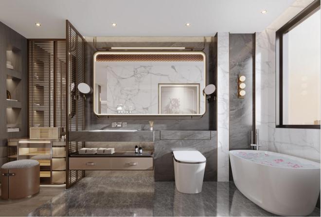 北京上荷设计新作天一麒麟雲著意式大宅(图8)