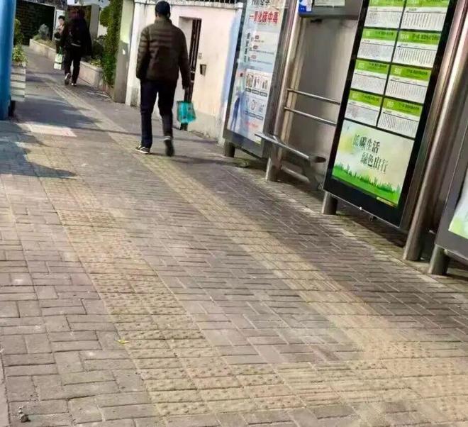 静安盲道“焕新”30公里这条城市“导航线”正在全面升级(图5)