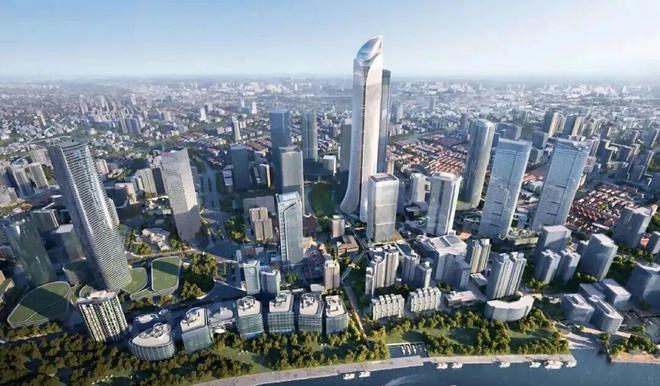 聚焦越秀外滩樾售楼处发布：越秀外滩樾海派院墅样间启幕(图3)