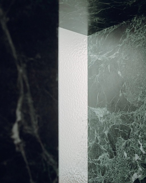 米兰公寓的绿色大理石巨墙(图2)