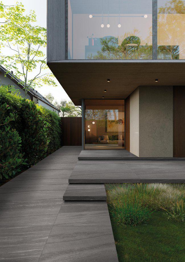 一方庭院雅致境古加特通体别墅庭院砖藏尽别墅诗与远方(图1)