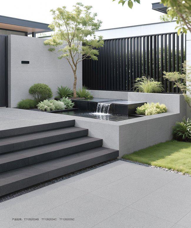 一方庭院雅致境古加特通体别墅庭院砖藏尽别墅诗与远方(图2)